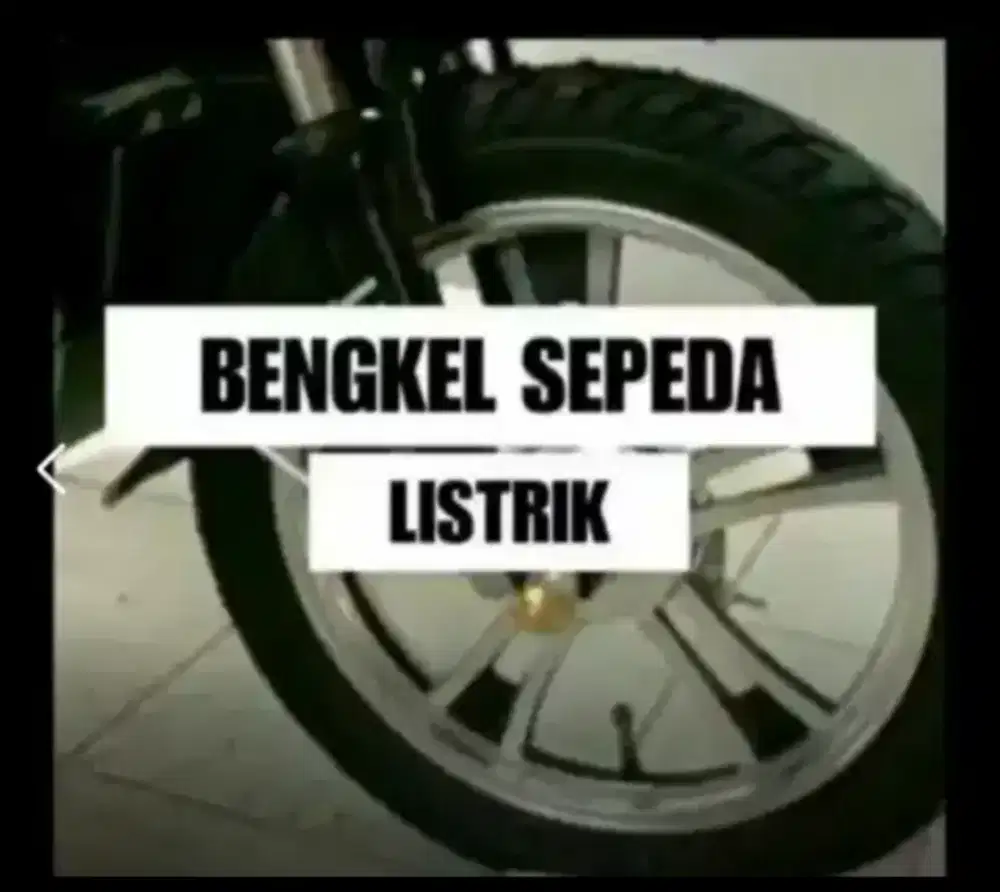 Sepeda Listrik Sparepart Service Klaten