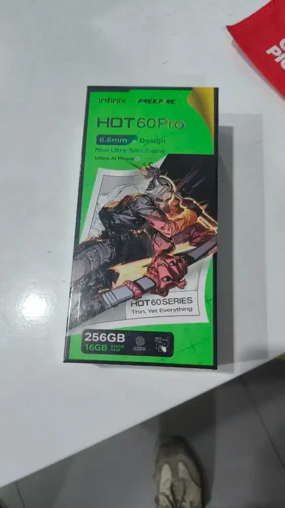 Hot 60 pro 8/256 garansi resmi