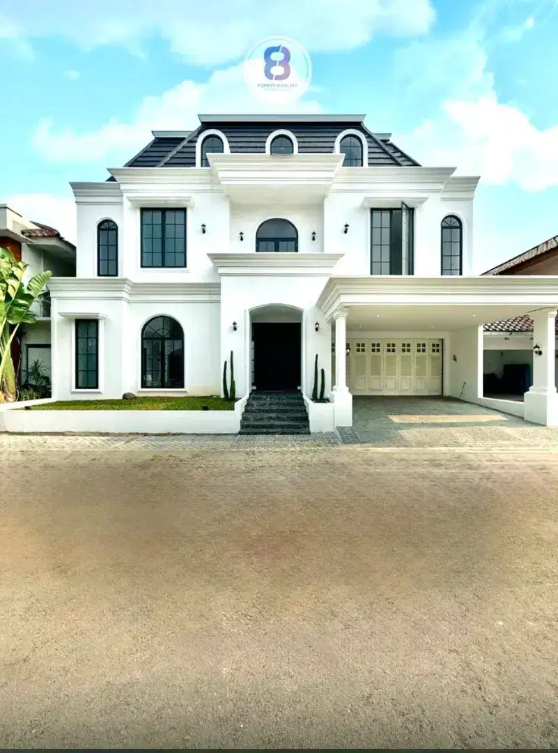 Rumah Brand new American style ada koram renang sektor 9 bintaro Jaya