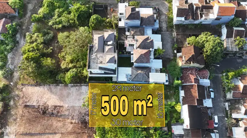 Tanah Murah Plot Kecil Samping Perum Bukit Pratama Jimbaran Bali