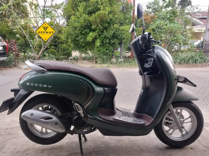 (DP 500 Rb)‼️ Honda Scoopy Stylish Keyless Hijau Mulus 2024