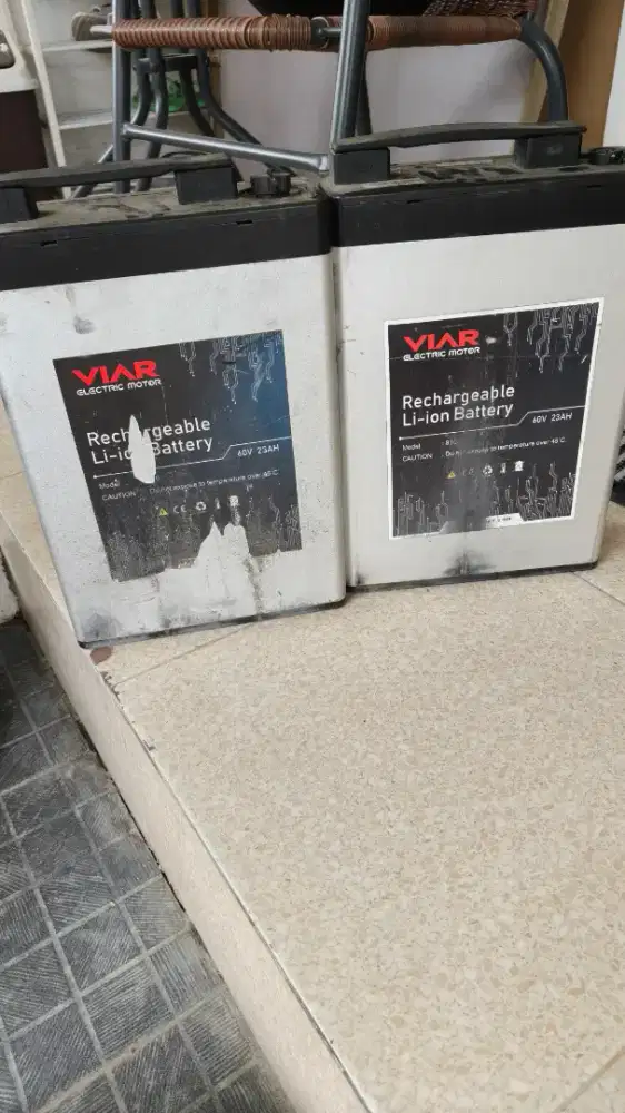 Baterai motor listrik viar 60V 23AH