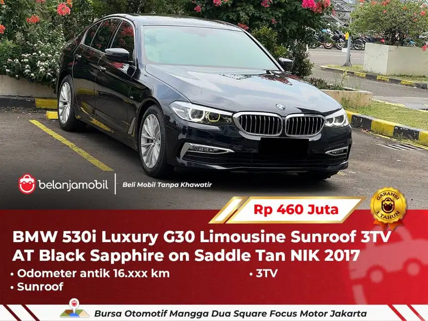 [ ODO ANTIK 16RB ] BMW 530i 530 i Luxury G30 Limousine 2017/2018