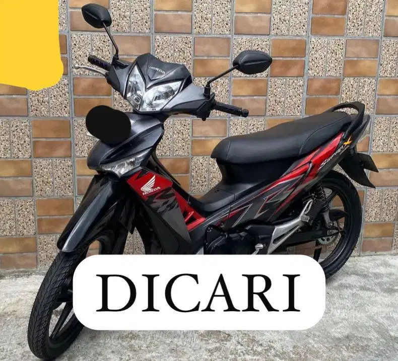 Di Cari Supra X 125 Double Disk DD Tahun 2008 Ke Atas Karbu. 2010