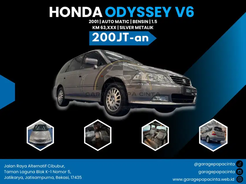 Honda Odyssey V6 2001 Bensin