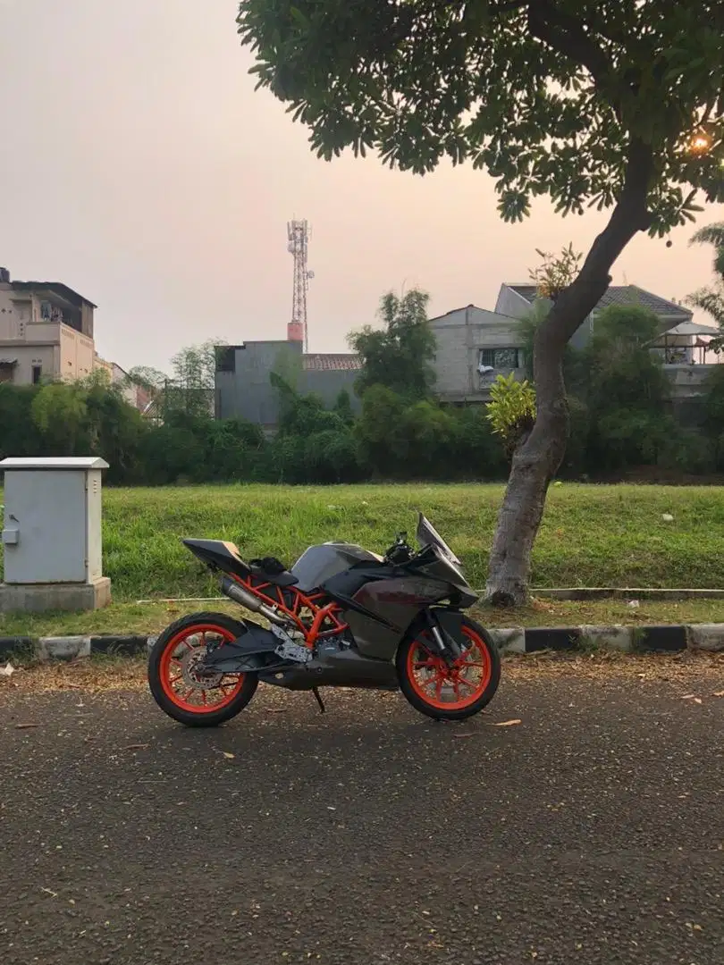 Ktm rc 200 full acc km rendah free helm