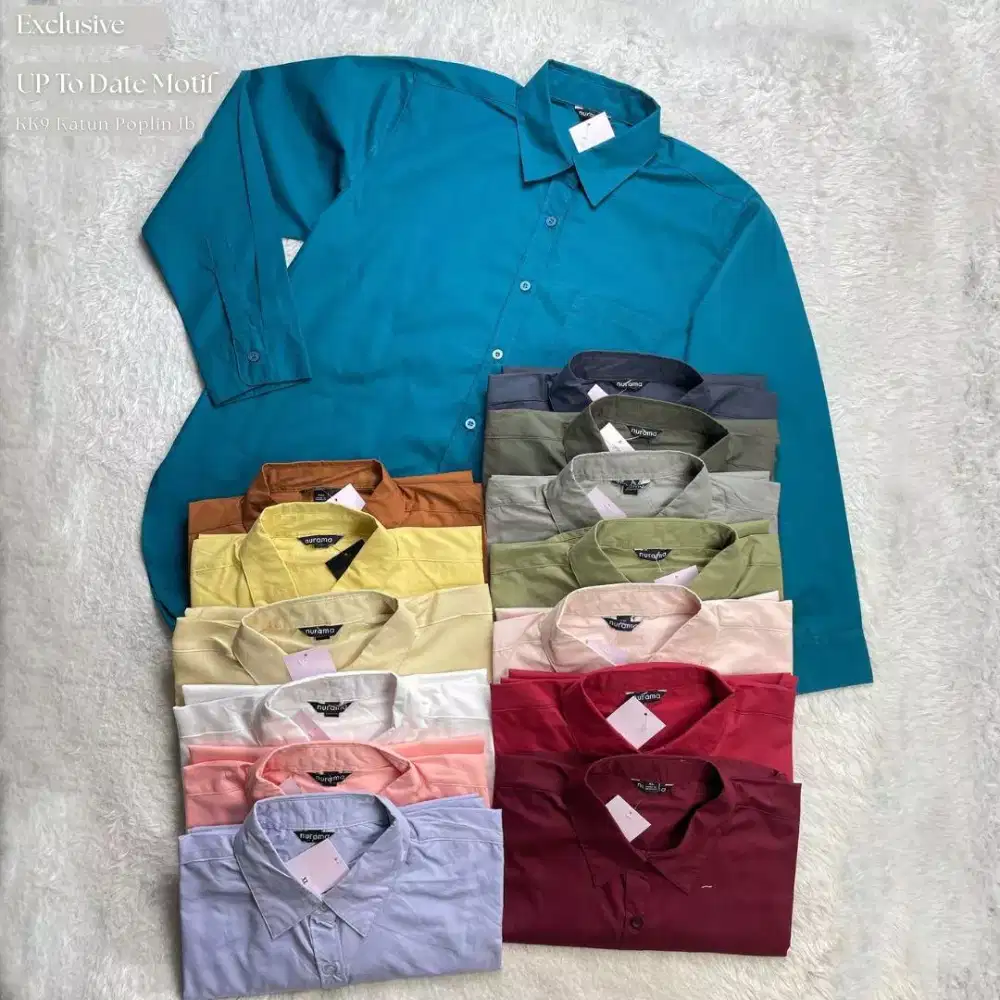 Pusat grosir dan eceran fashion style kemeja wanita