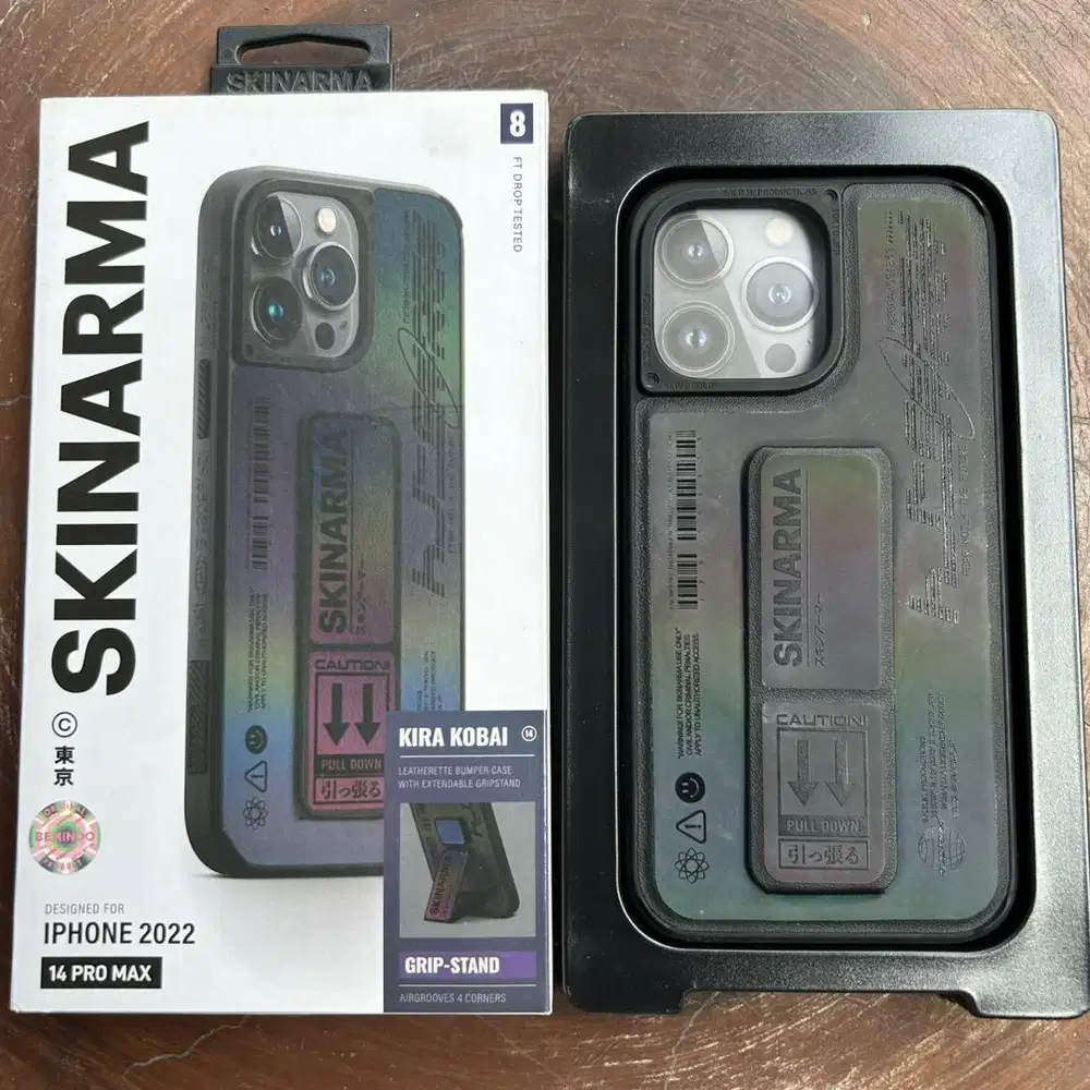 Grip Case HP iPhone 14 Pro Max Skinarma Kira Kobai Holographic