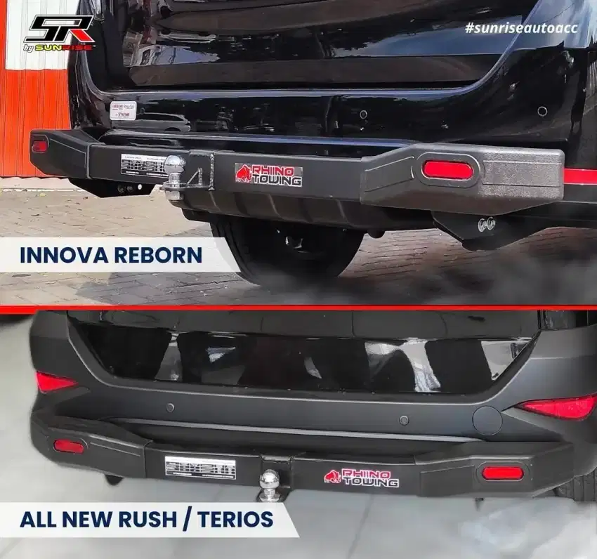Towing Bar Rhino Reff Innova Zenix Fortuner Pajero Xpander XL7 Ertiga