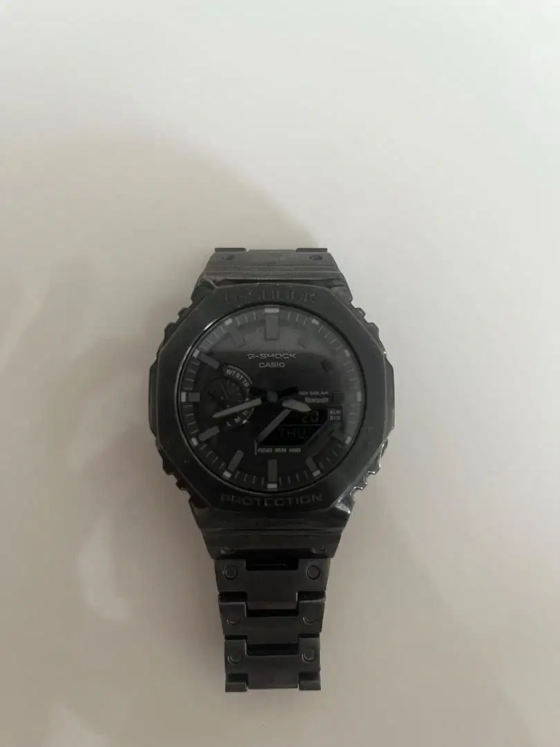 G-shock gm-b2100 bluetooth stainless steel all black