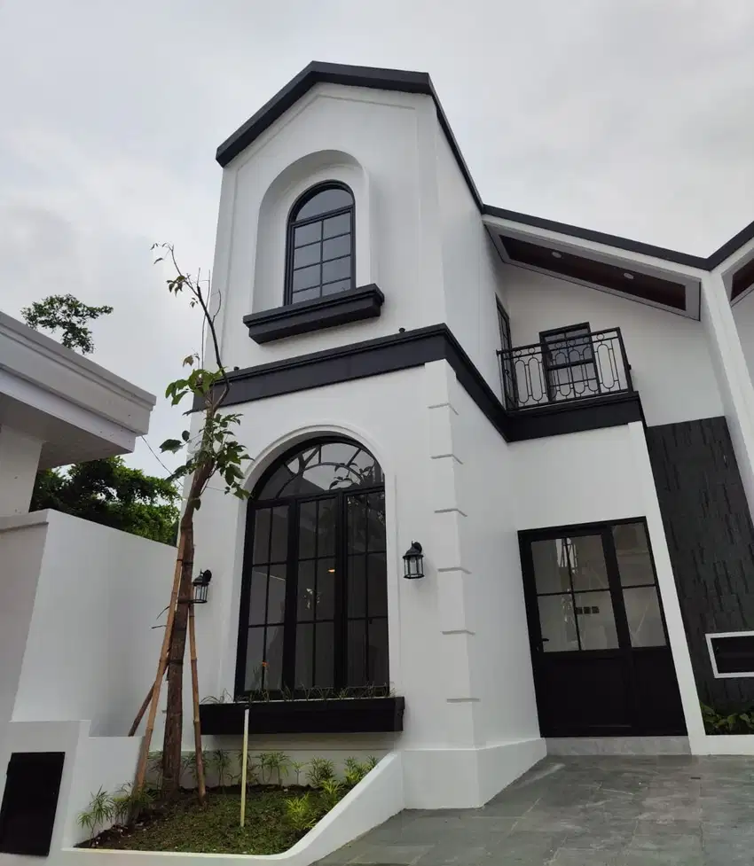 Rumah 2 Lantai di Kota Bogor Dengan Design Gaya Eropa