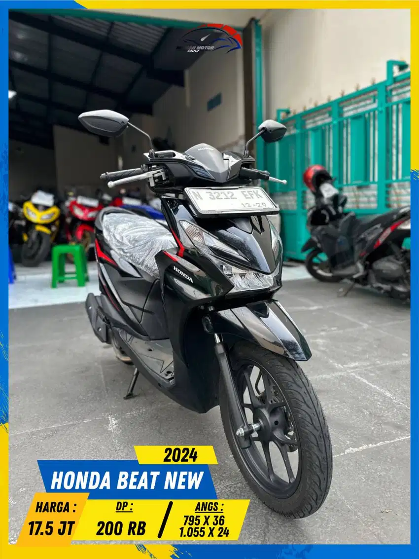 HONDA BEAT NEW 2024 MANTAP BETUL MASZEHH HIKMAH MOTOR KEPUH