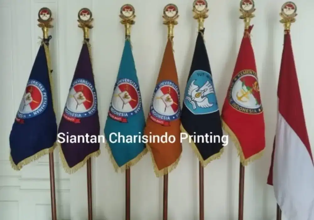 Bendera Pataka, Bendera Bordir dll