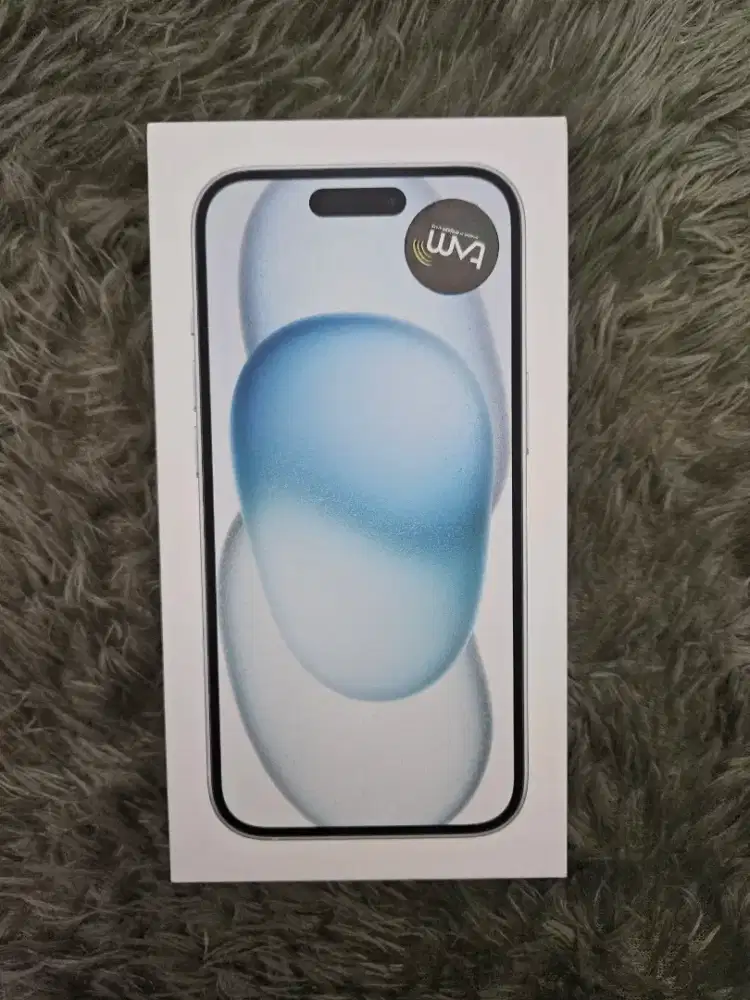 IPHONE 15 128GB NEW/BNIB GARANSI RESMI IBOX, PA/A, BLUE, no repack