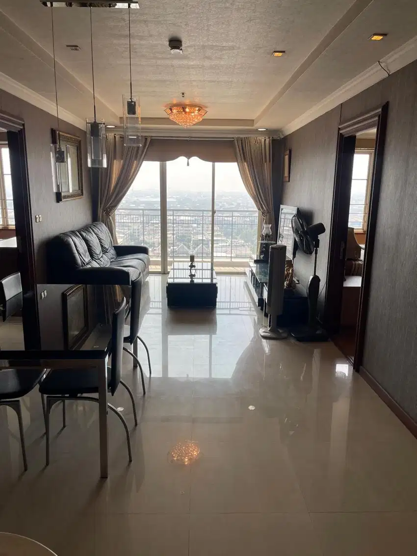 Apartemen French Walk, Tower Paris Garden, 3br, bagus, lokasi di MOI