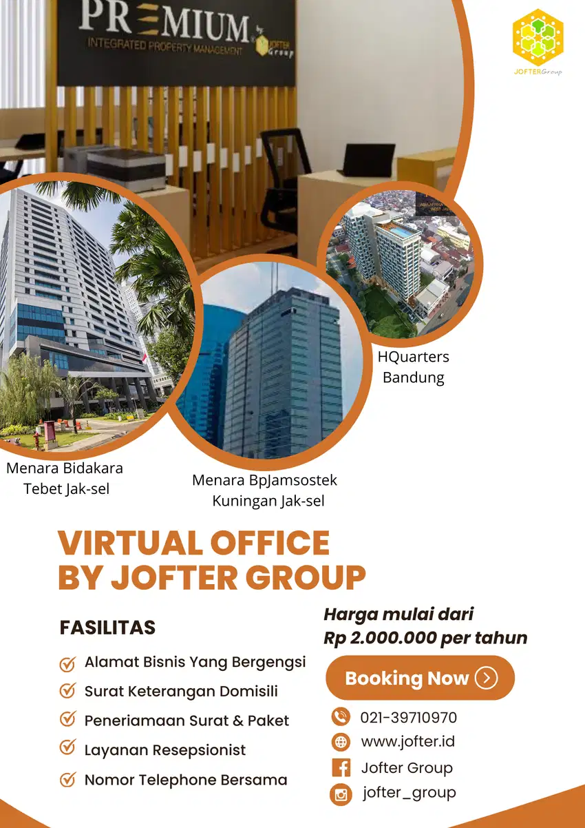 SEWA VIRTUAL OFFICE MURAH JAKARTA SELATAN FREE RUANG MEETING