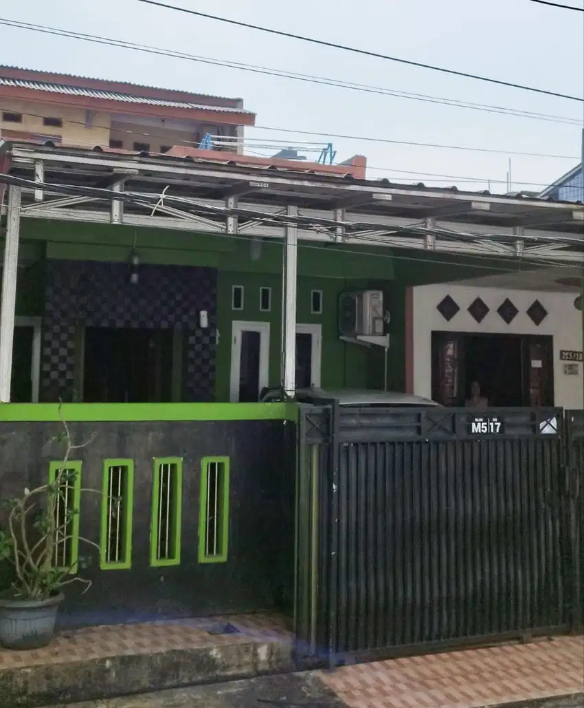 Dijual Rugi rumah siap huni,bebas banjir dalam Perumahan,Wahana P,Gede
