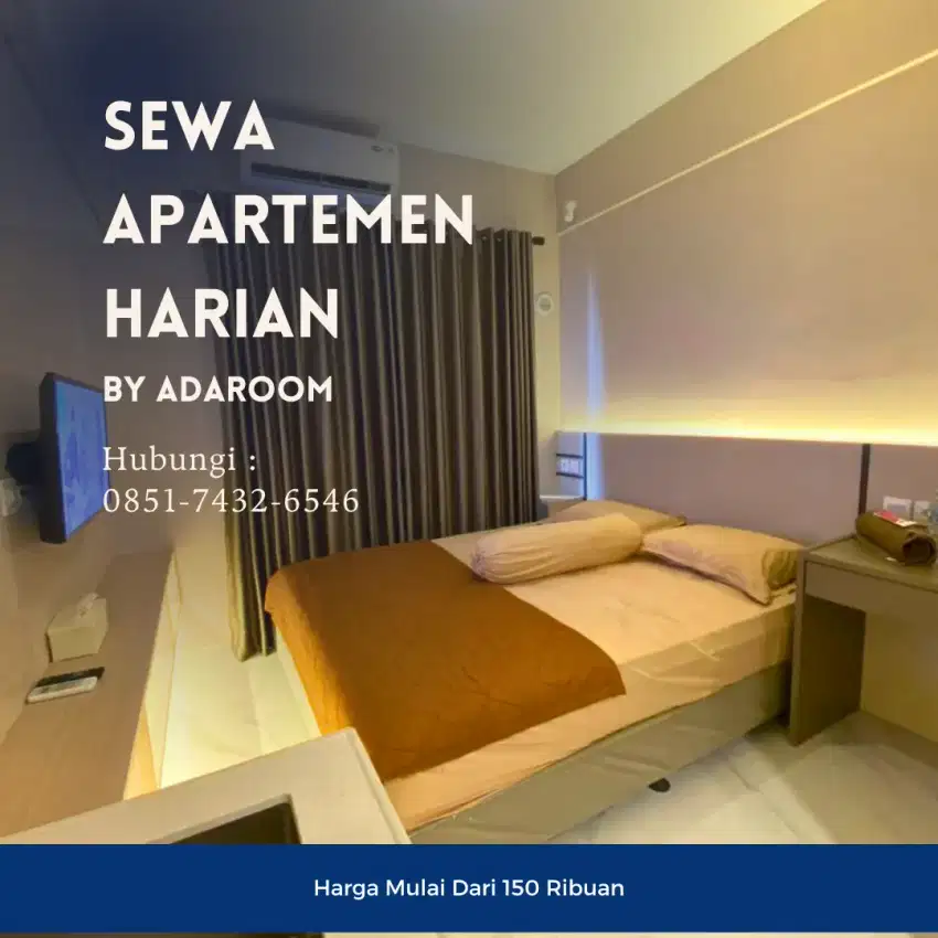 Sewa apartemen harian Treepark City Cikokol Tangerang