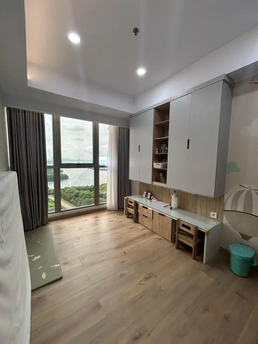 Dijual Apartemen Gold Coast PIK, 3BR+1, 113m2, Furnish