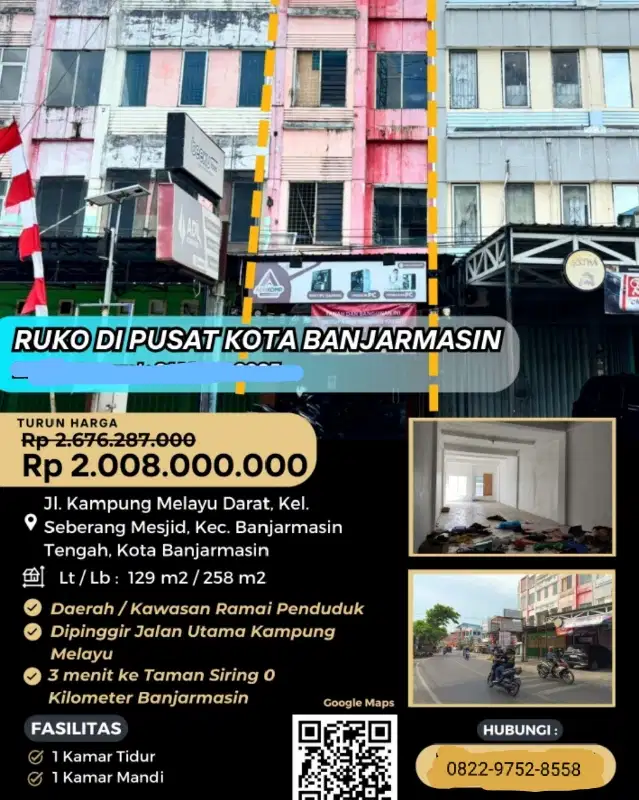 jual murah ruko