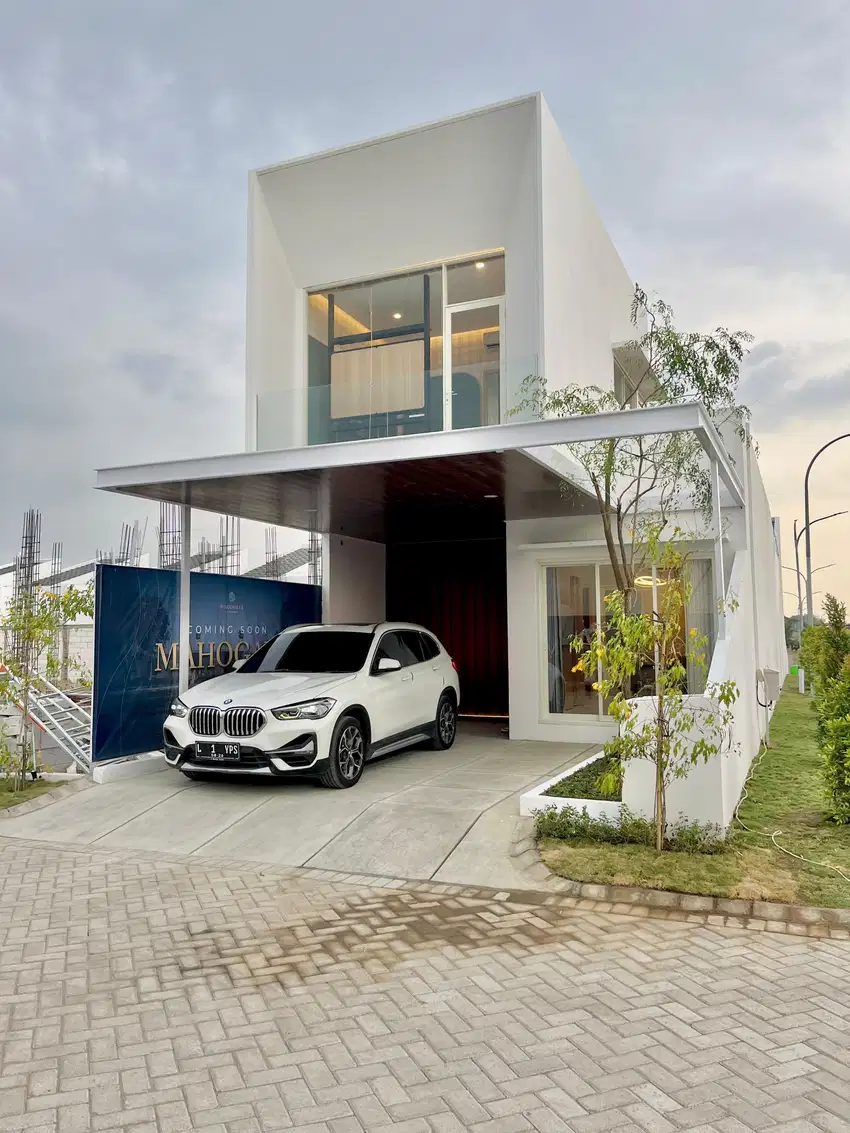 RUMAH SIDOARJO BUDURAN WOODVILLE CLUSTER MAHAGONY BANJAR SARI