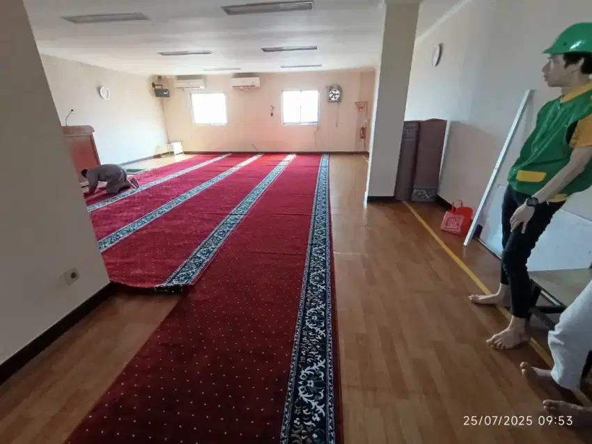 Karpet Masjid Termurah Gratis Pasang tebal dan halus