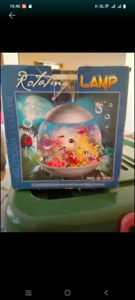 Pajangan Aquarium listrik 3D