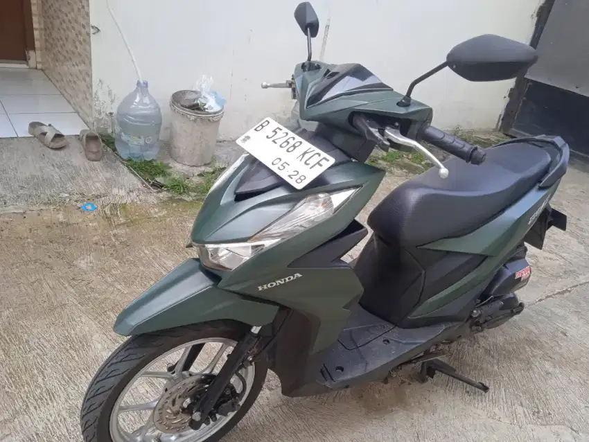 HONDA BEAT DELUXE 2023 ARMY PAJAK PANJANG