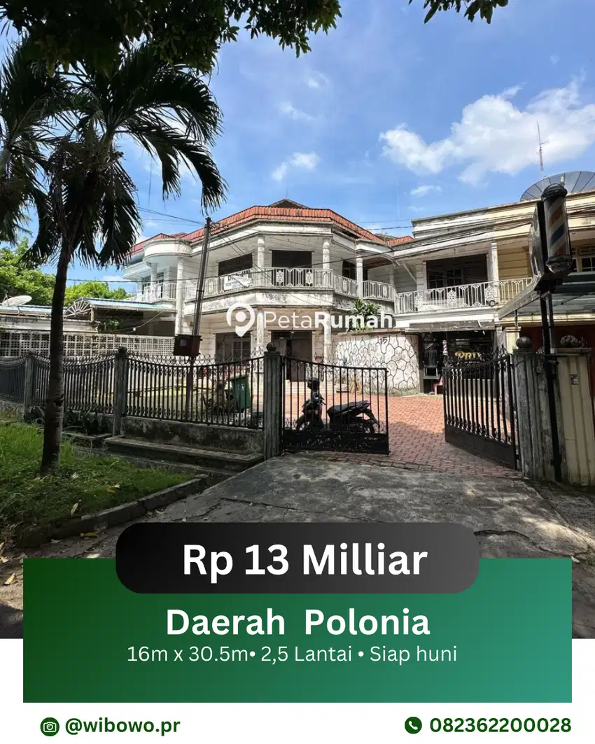 DIJUAL VILLA JALAN HANG TUAH