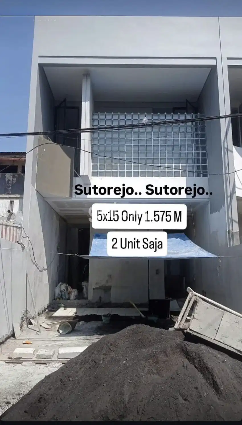 Dijual Rumah Baru Gress Sutorejo Tengah