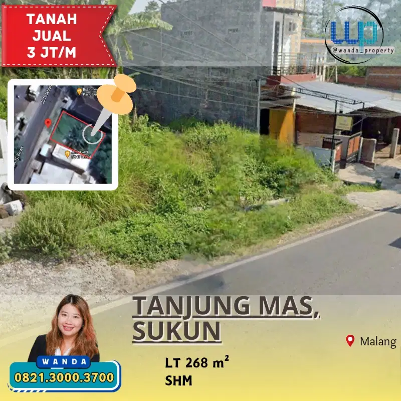 Dijual Tanah di Sukun Malang