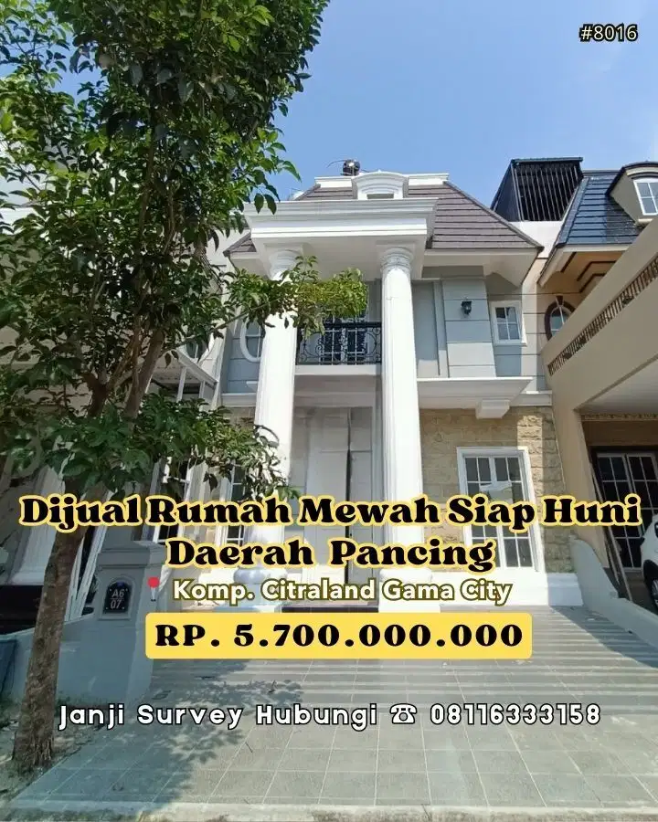 Dijual Rumah Baru Renov Siap Huni Dalam Komplek Mewah