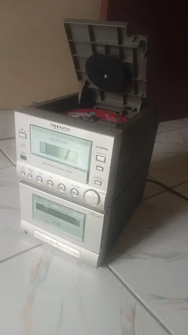 Micro Hi-fi Sharp XL 505L harga pas 100 net tidak nego