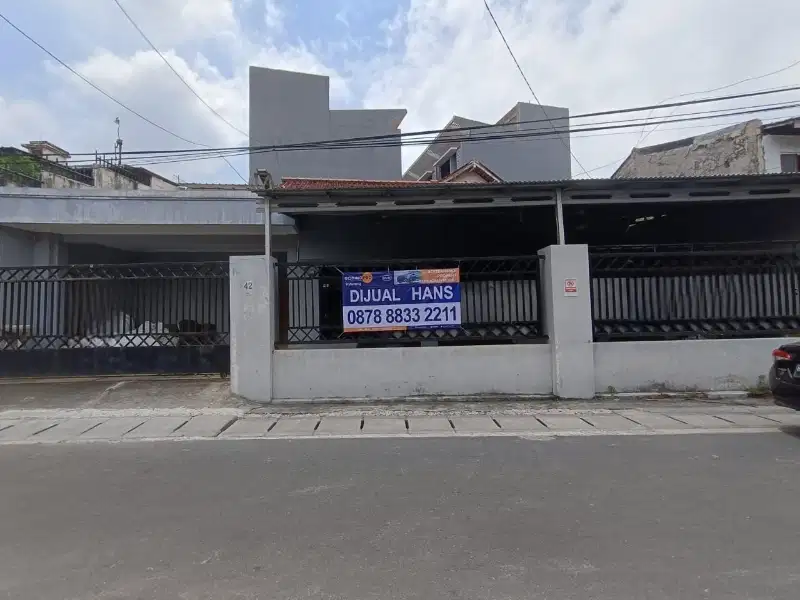 Rumah Pasar Manggis Setiabudi 280m² Jl Sawah Lunto Hadap Timur