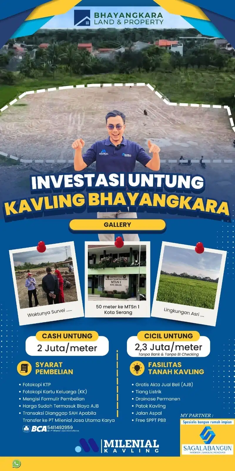 TANAH KAVLING BHAYANGKARA KOTA SERANG