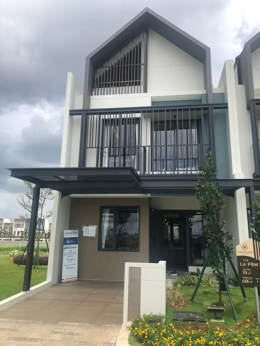 Rumah Cluster Leonora 6x12 Premium Attic Symphonia Gading Serpong