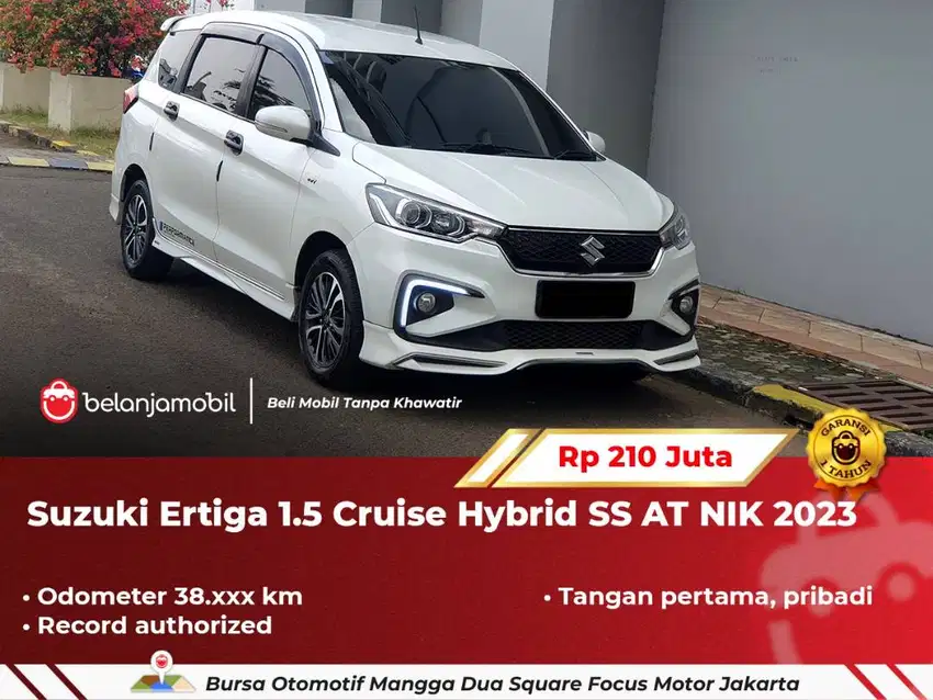 [ GARANSI 1TH ] Suzuki Ertiga 1.5 Cruise Hybrid SS AT 2023/2024
