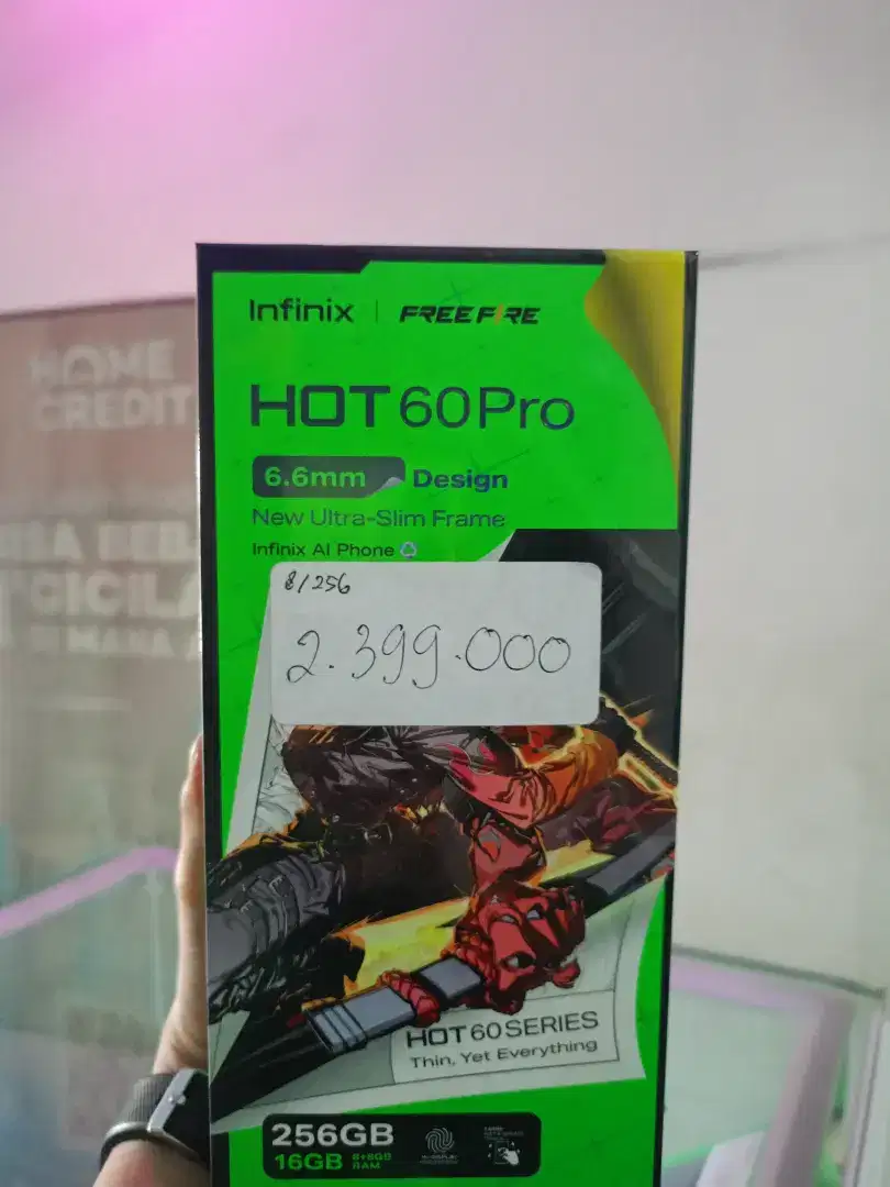 INFINIX HOT 60 0RO RAM 8/256