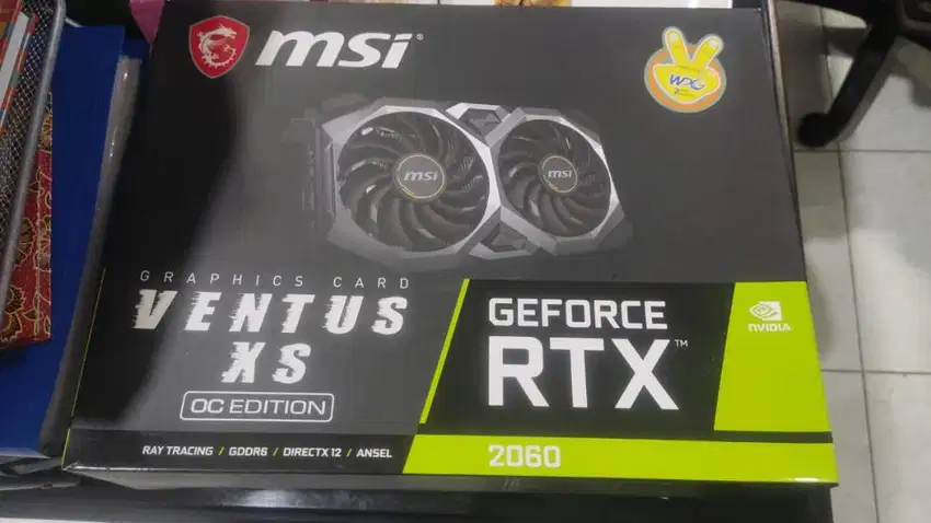VGA MSI RTX 2060 VENTUS 6G OC 6GB GDDR6 | 2ND VGA ONLY