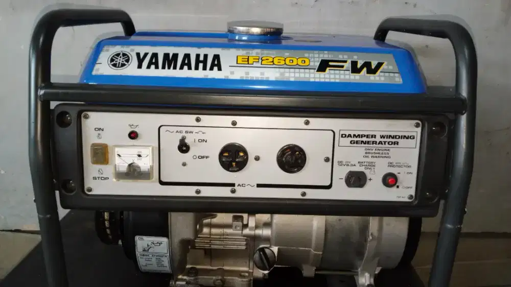 Dijual genset Yamaha original type EF2600FW