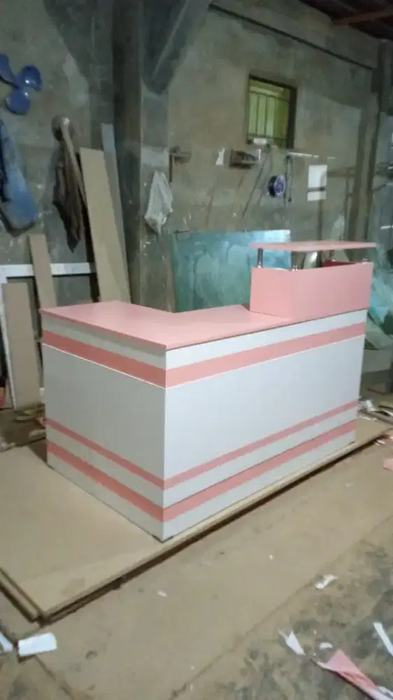 MEJA KASIR MEJA RESEPSIONIS BEST SELLER L