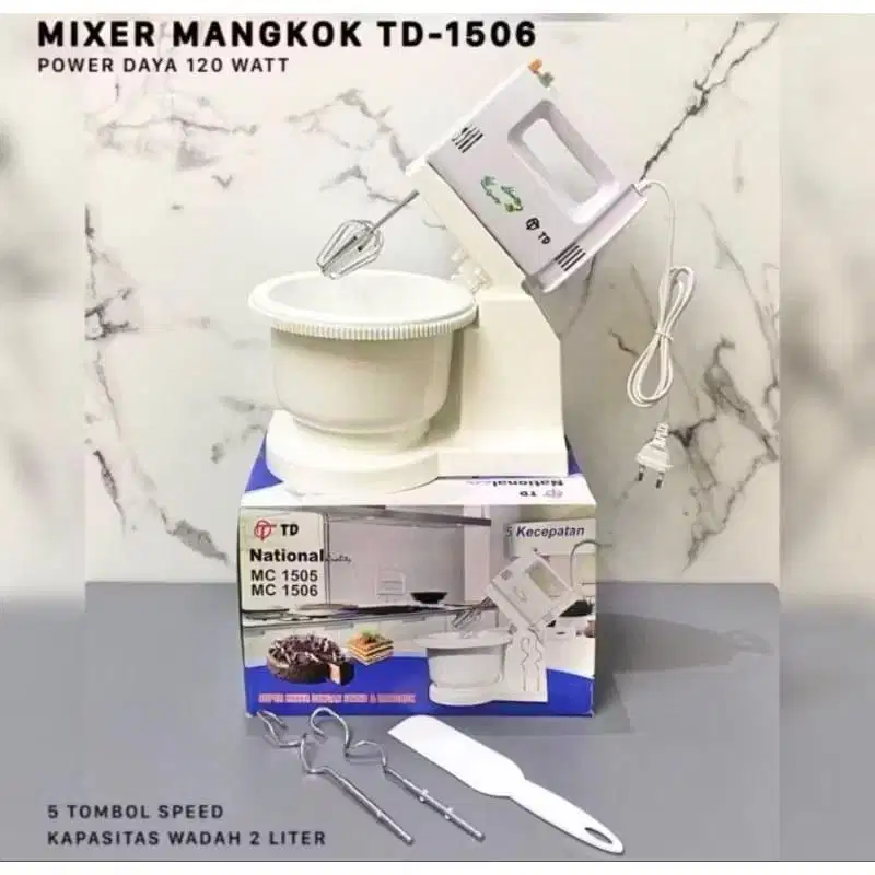 *Mixer National TD dengan 5× kecepatan