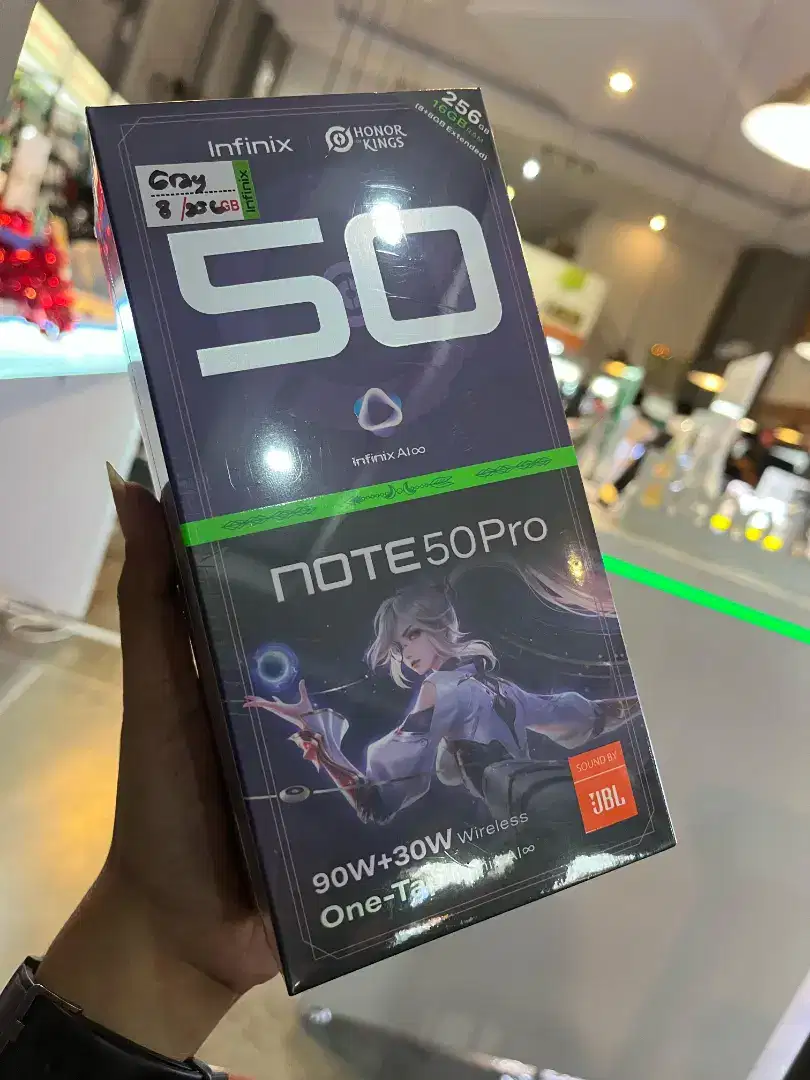 Infinix Note 50 Pro 8GB+8GB/256GB Termurah New Segel