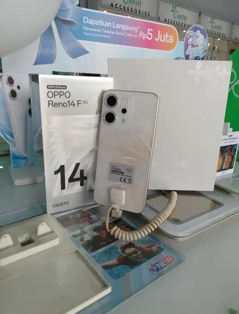 OPPO RENO 14F 5G 8/256 BISA KREDIT BISA CASH