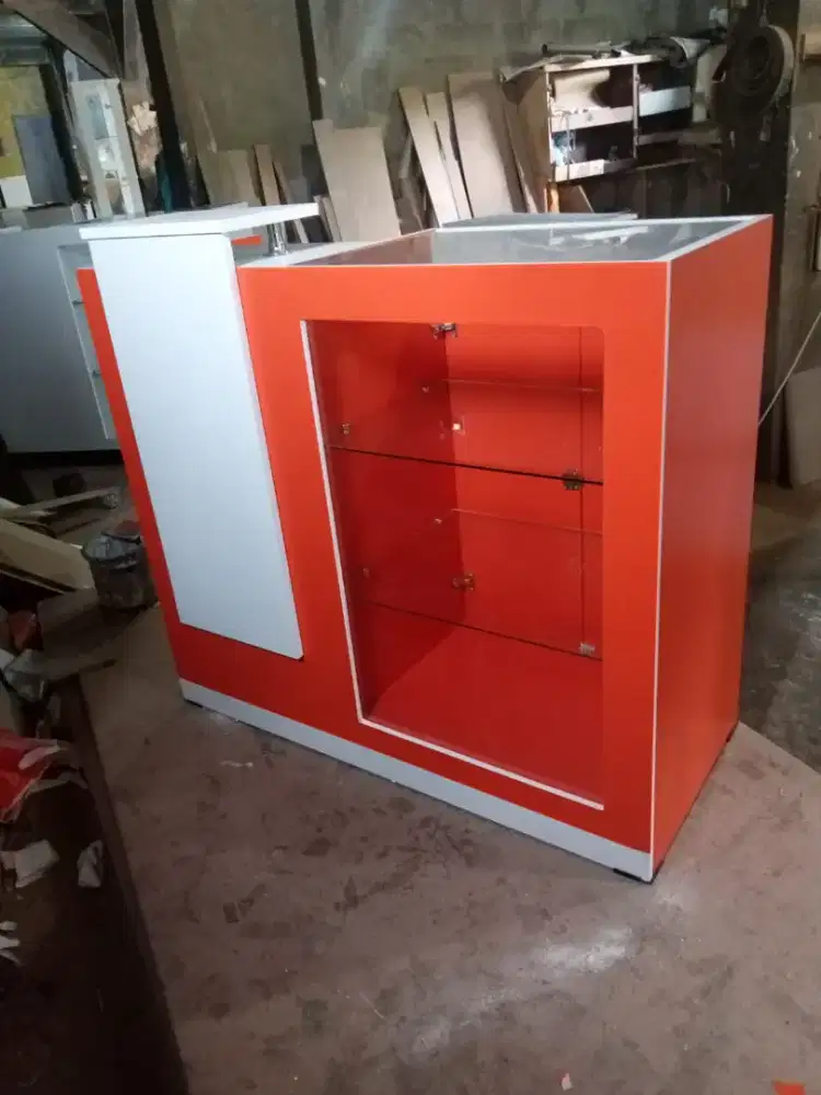 MEJA KASIR ETALASE P115