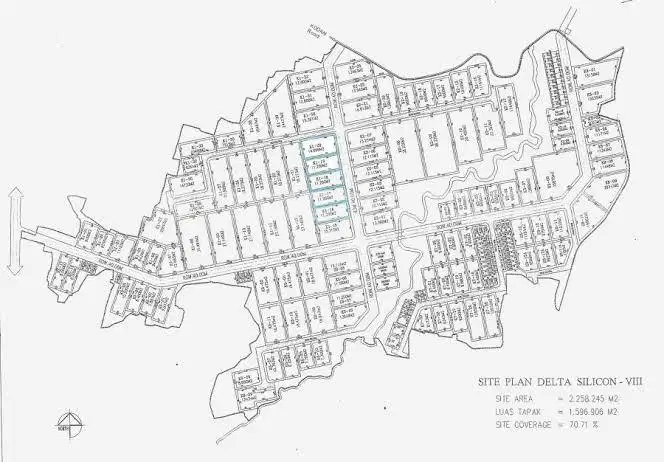 Dijual Kavling / Tanah Kawasan Industri Delta Silicon Lippo Cikarang