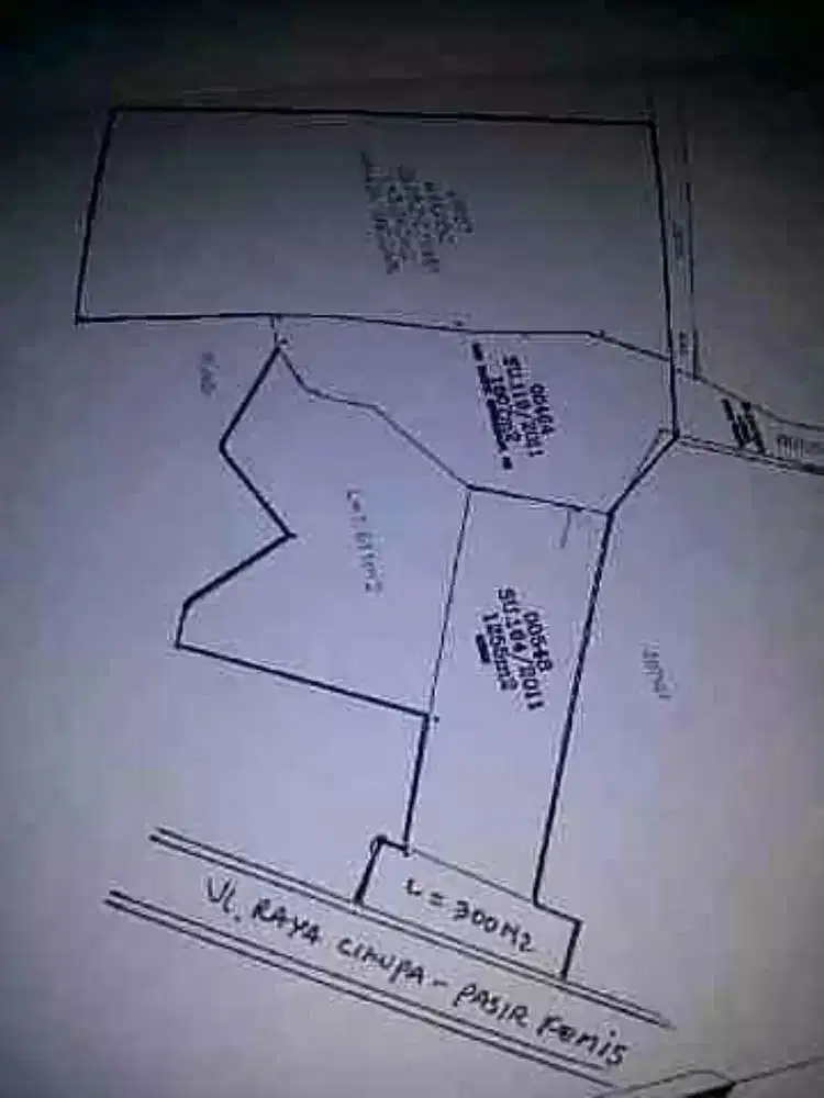 Kavling jln Raya pasar kamis 800m dr exit cikupa