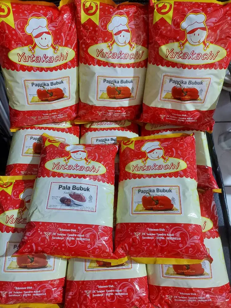 Jual aneka Bumbu Rempah kering YUTAKACHI kemasan 1 kg/ 1000 gram