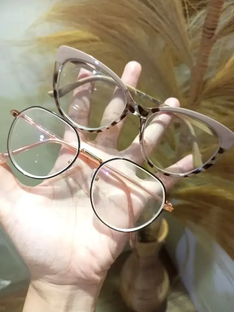 Sale 2 pcs Kacamata minus wanita cakep keren murah aja bisa request