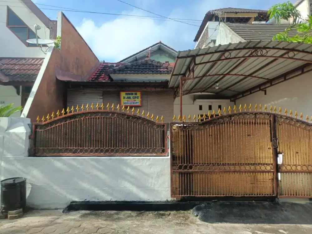 Dijual rumah 1 lantai + mezanin perumahan taman siswa indah Yogyakarta